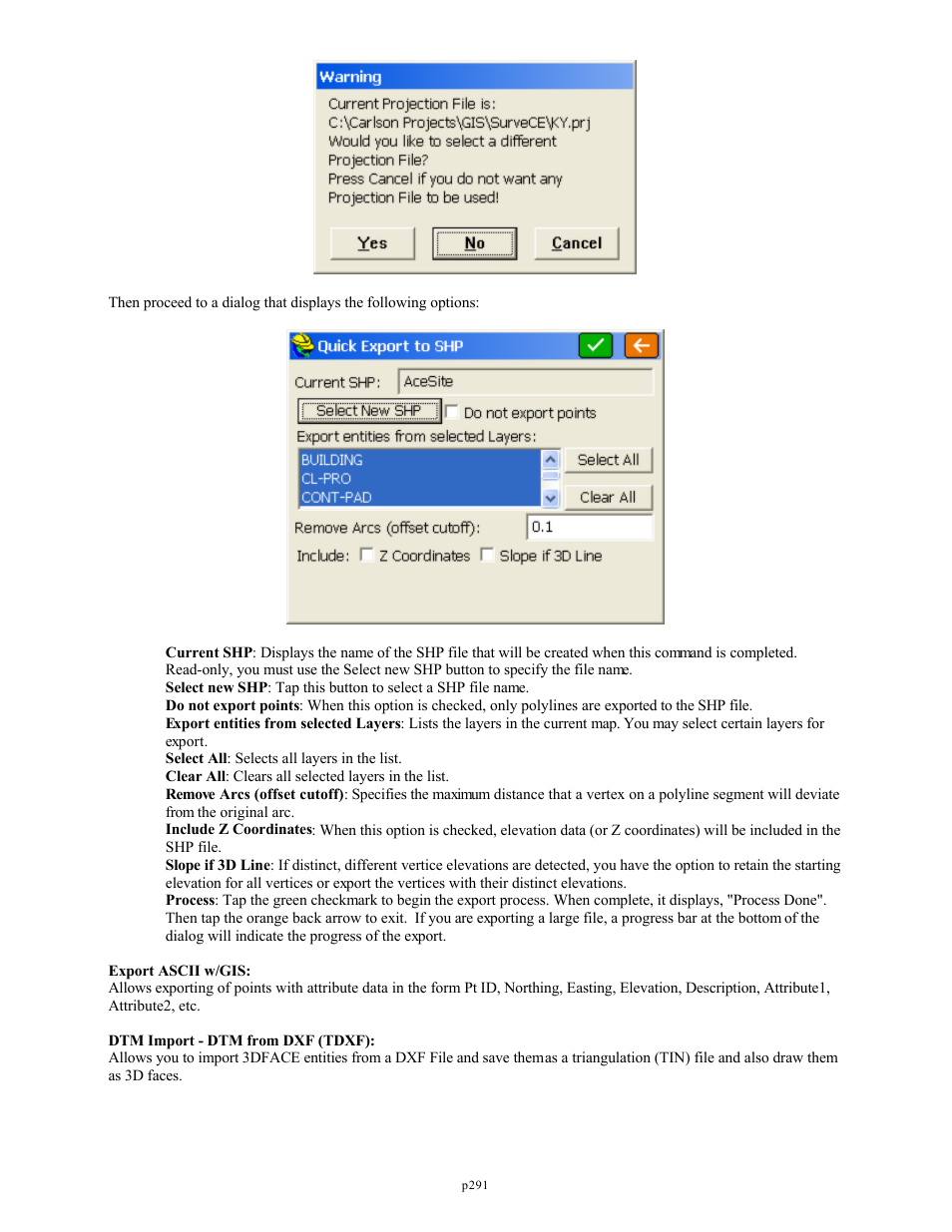 Spectra Precision FAST Survey Reference Manual User Manual | Page 293 / 398