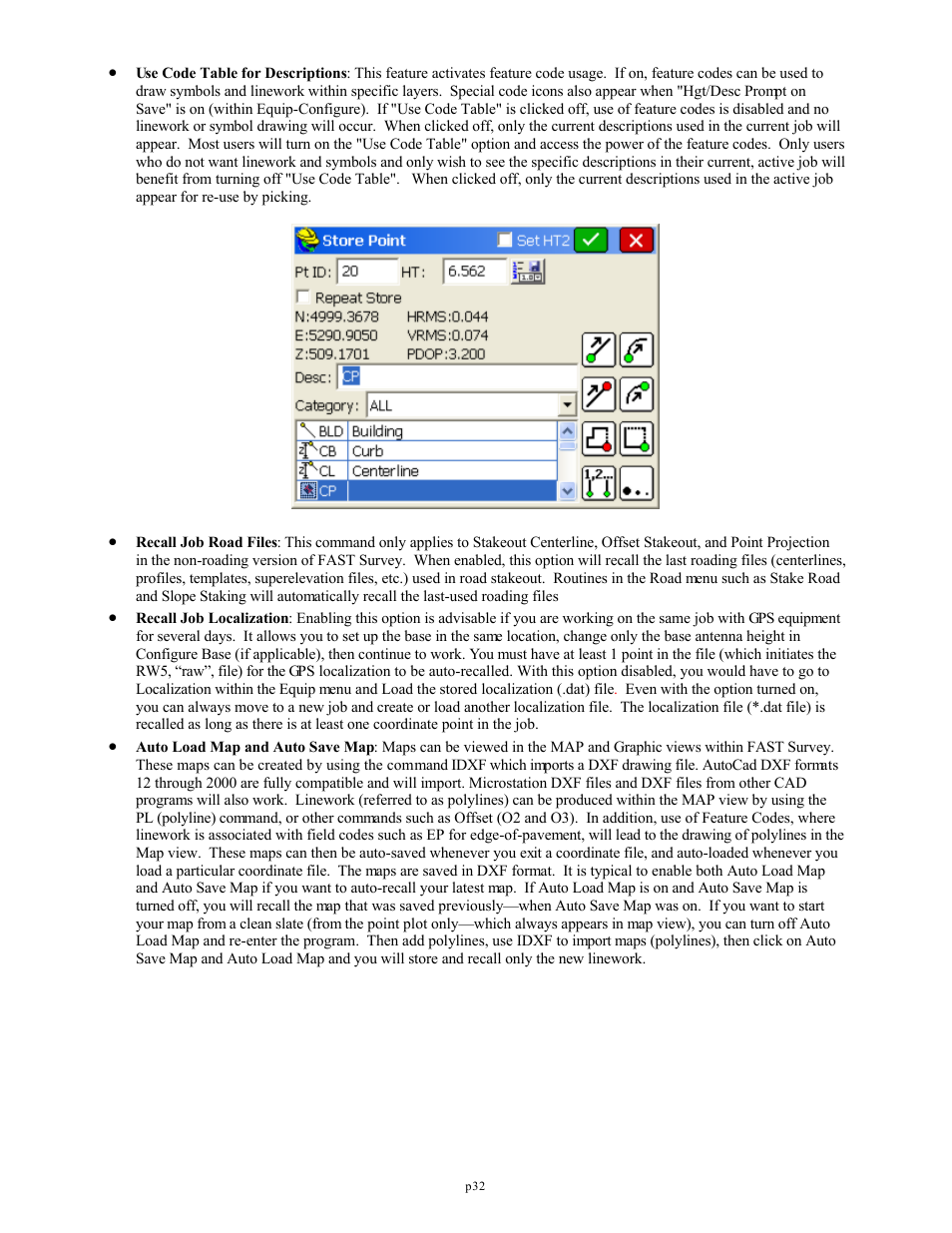 Spectra Precision FAST Survey Reference Manual User Manual | Page 34 / 398