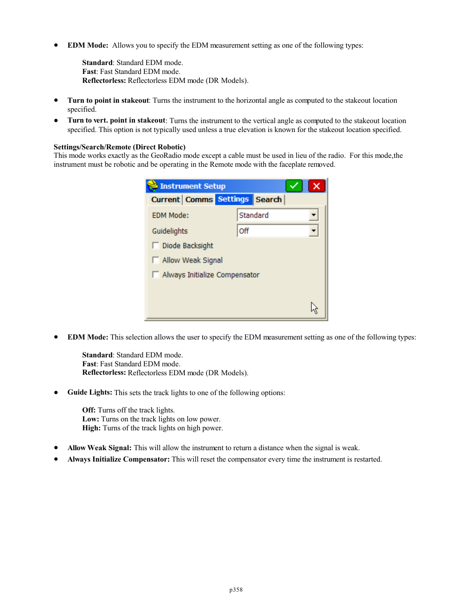 Spectra Precision FAST Survey Reference Manual User Manual | Page 360 / 398