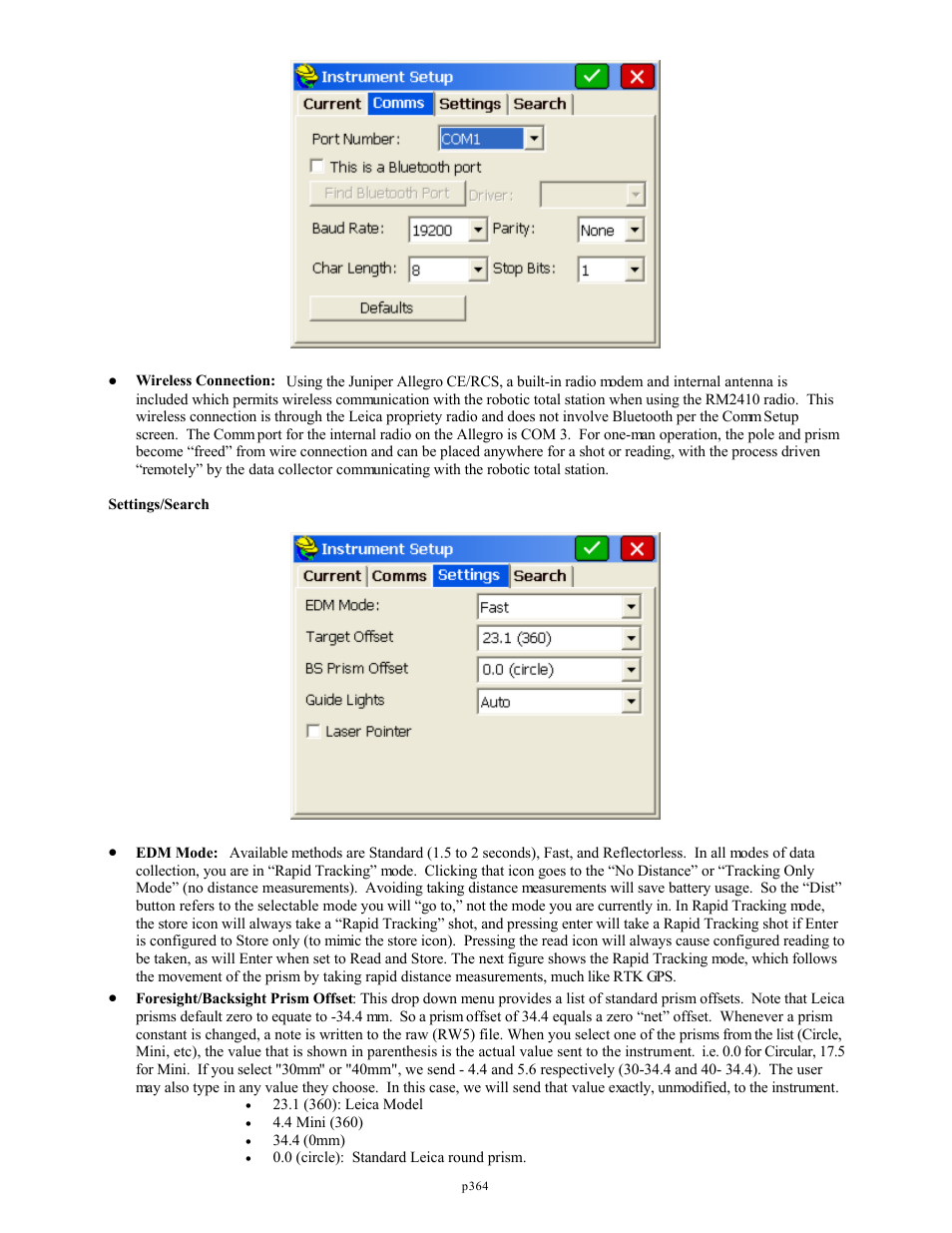 Spectra Precision FAST Survey Reference Manual User Manual | Page 366 / 398