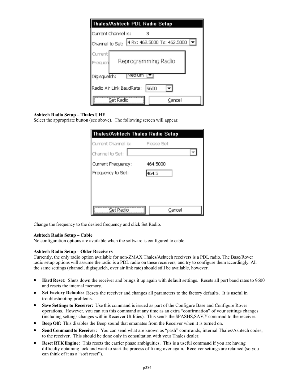 Spectra Precision FAST Survey Reference Manual User Manual | Page 386 / 398