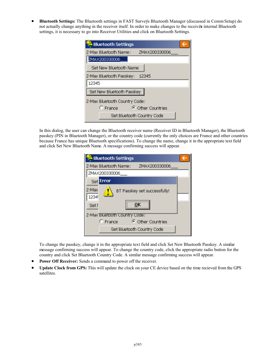 Spectra Precision FAST Survey Reference Manual User Manual | Page 387 / 398