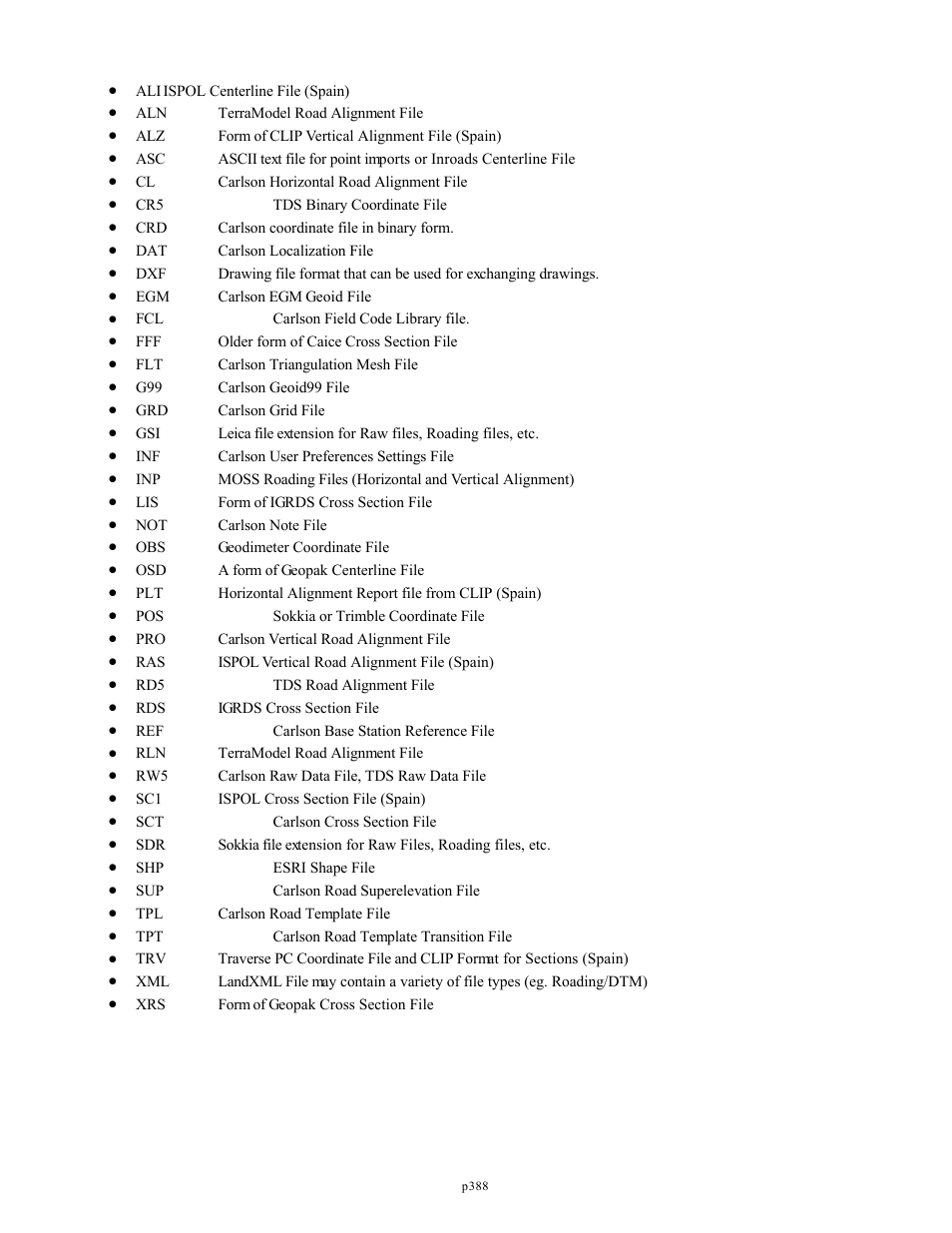Spectra Precision FAST Survey Reference Manual User Manual | Page 390 / 398