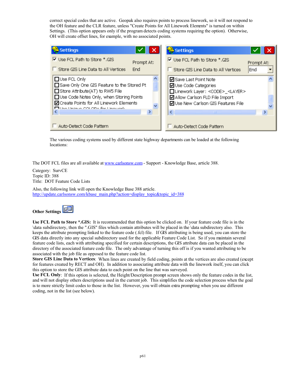 Spectra Precision FAST Survey Reference Manual User Manual | Page 63 / 398