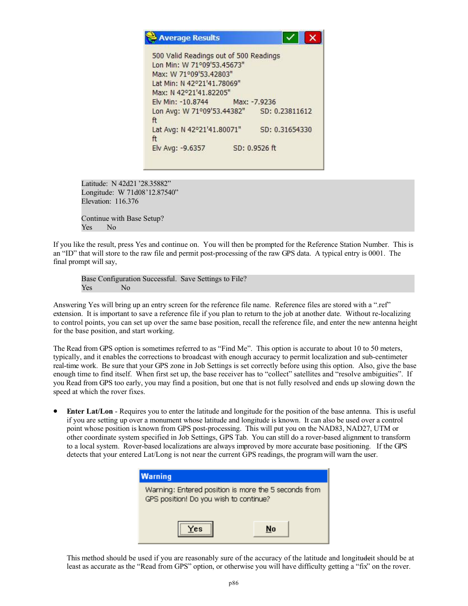 Spectra Precision FAST Survey Reference Manual User Manual | Page 88 / 398