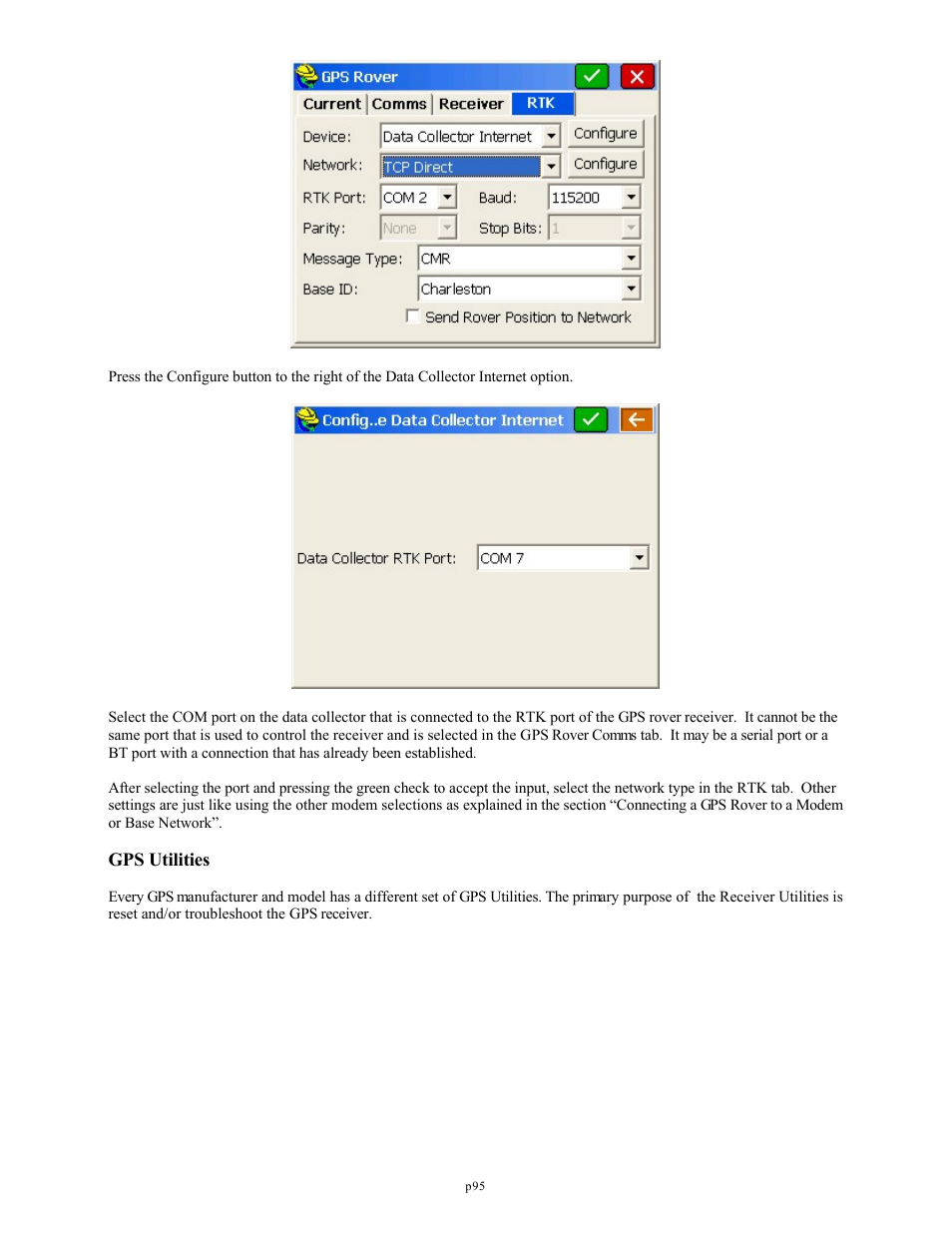 Gps utilities | Spectra Precision FAST Survey Reference Manual User Manual | Page 97 / 398