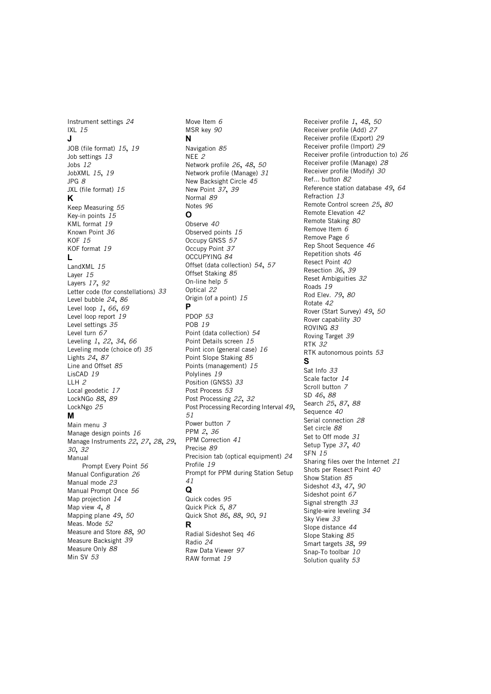 Spectra Precision Survey Pro v5.4 User Manual | Page 112 / 114