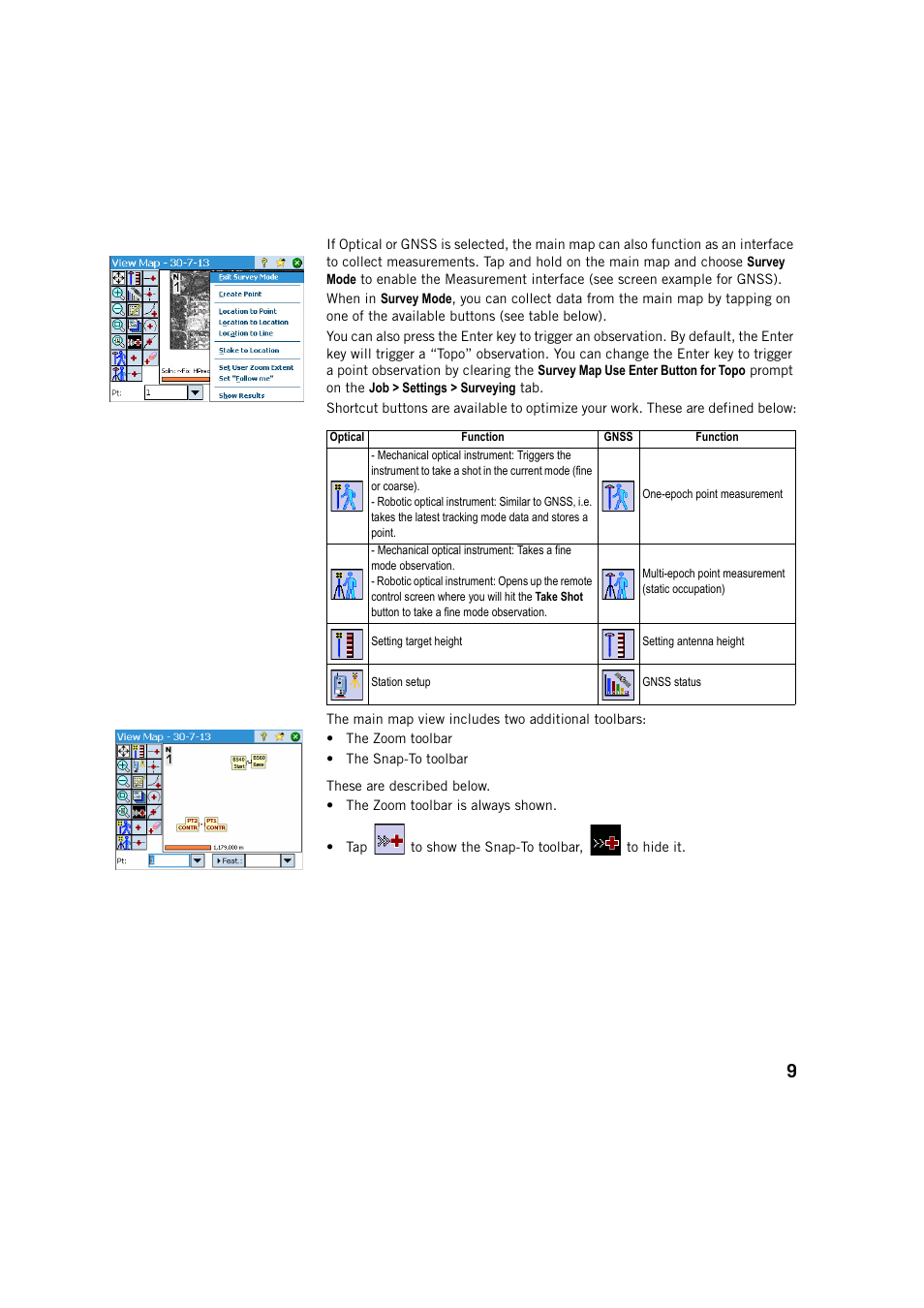 Spectra Precision Survey Pro v5.4 User Manual | Page 19 / 114