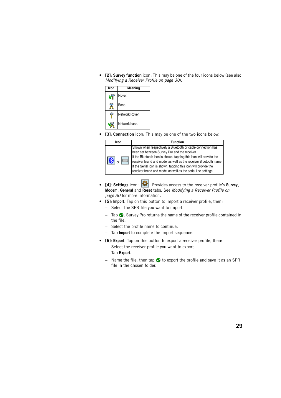 Spectra Precision Survey Pro v5.4 User Manual | Page 39 / 114