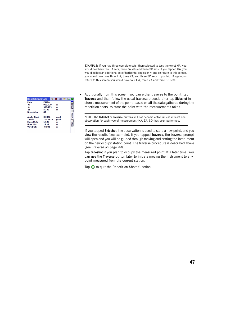 Spectra Precision Survey Pro v5.4 User Manual | Page 57 / 114