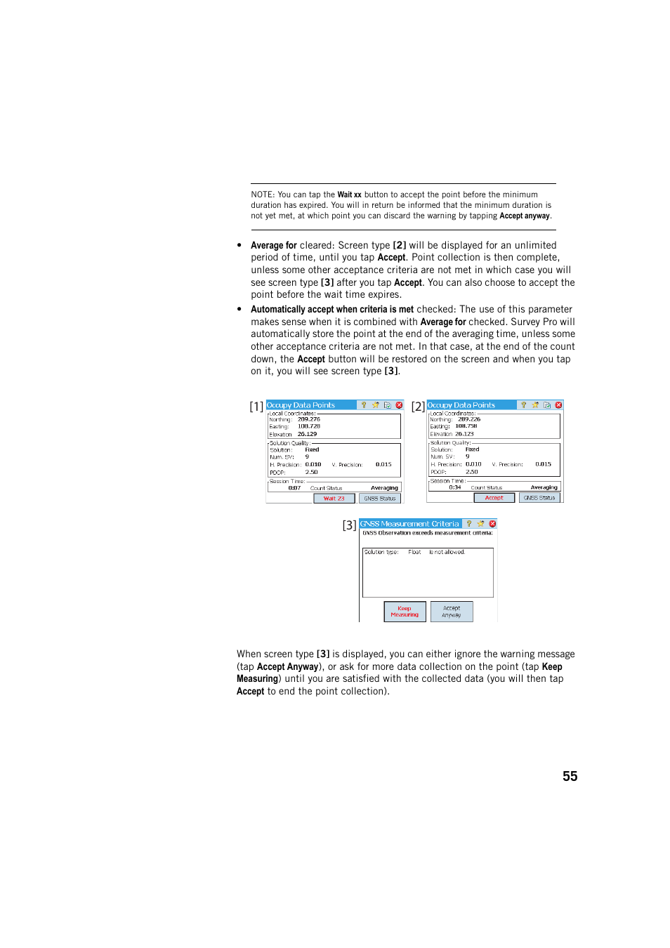 Spectra Precision Survey Pro v5.4 User Manual | Page 65 / 114