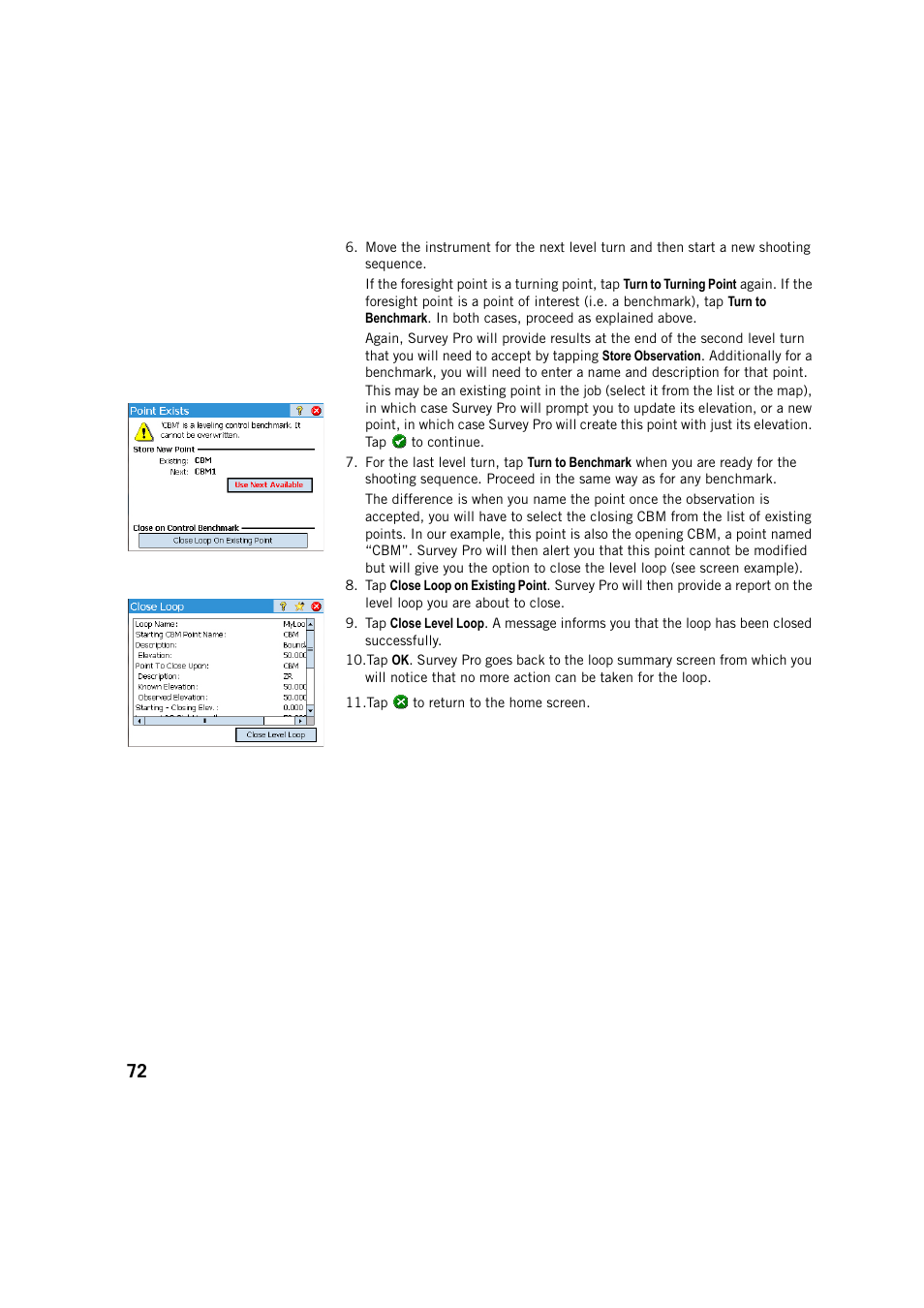 Spectra Precision Survey Pro v5.4 User Manual | Page 82 / 114