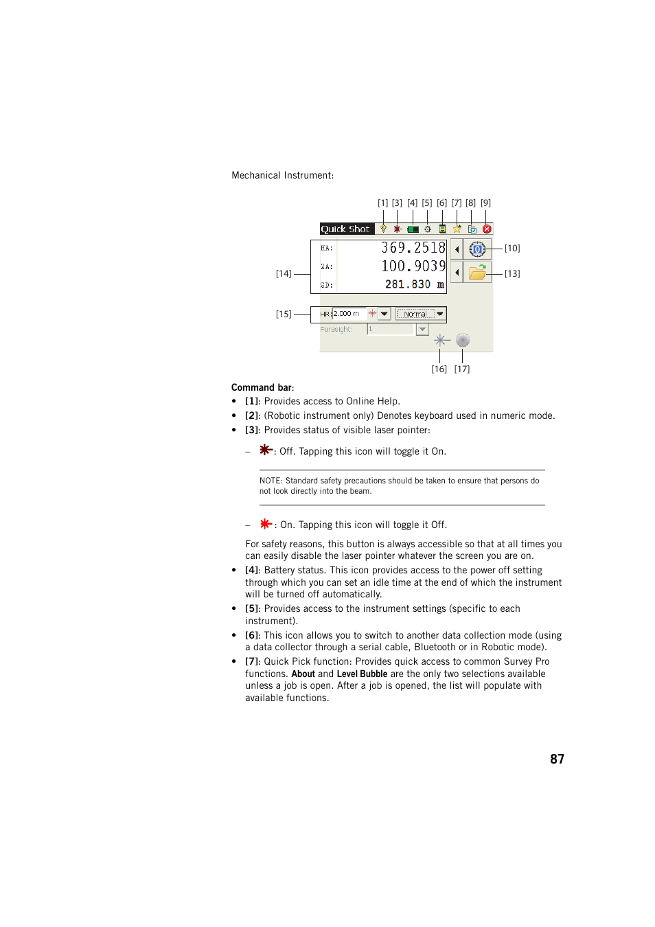 Spectra Precision Survey Pro v5.4 User Manual | Page 97 / 114