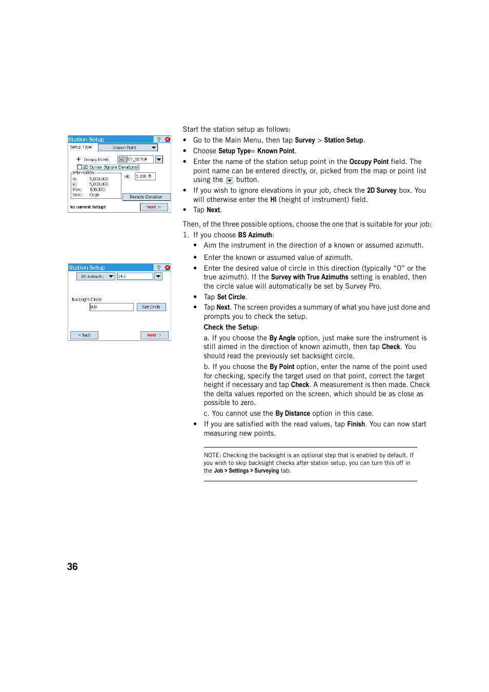 Spectra Precision Survey Pro v5.3 User Manual | Page 44 / 106