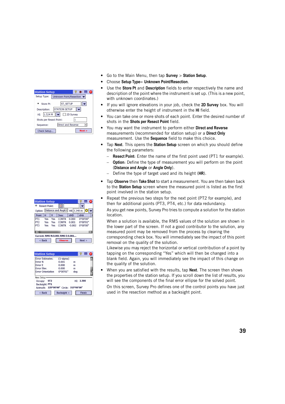 Spectra Precision Survey Pro v5.3 User Manual | Page 47 / 106