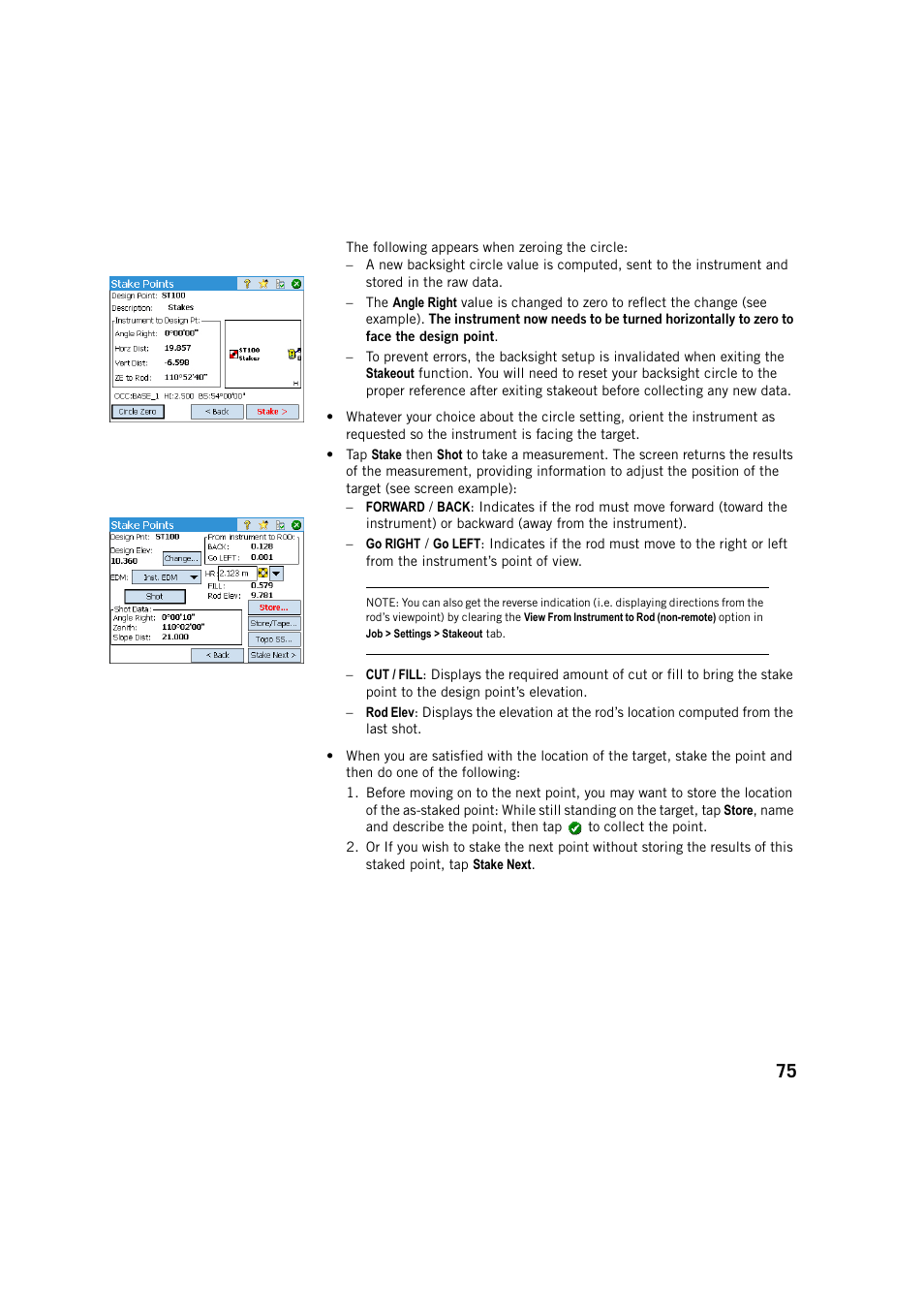 Spectra Precision Survey Pro v5.3 User Manual | Page 83 / 106