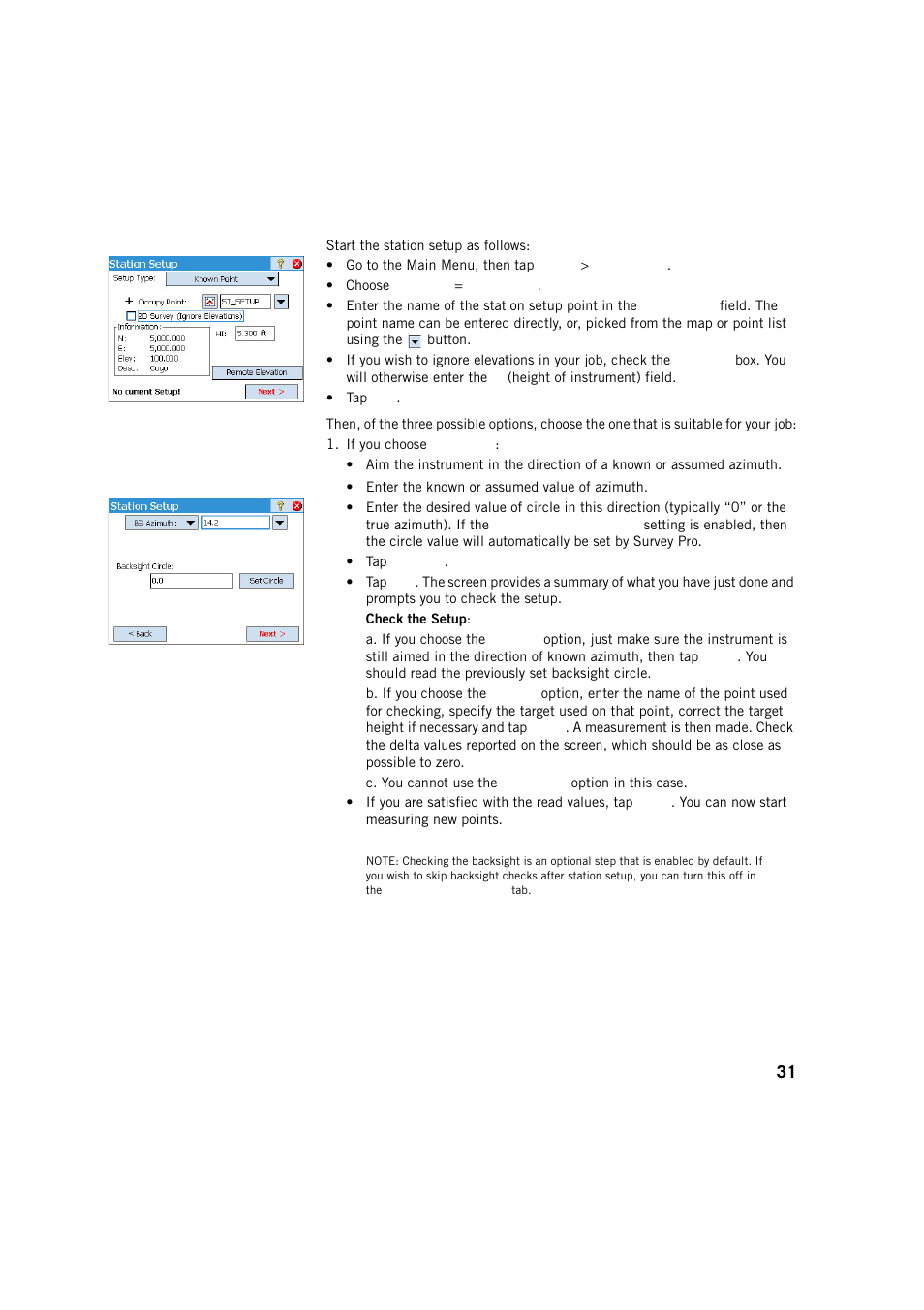 Spectra Precision Survey Pro v5.2 User Manual | Page 39 / 88