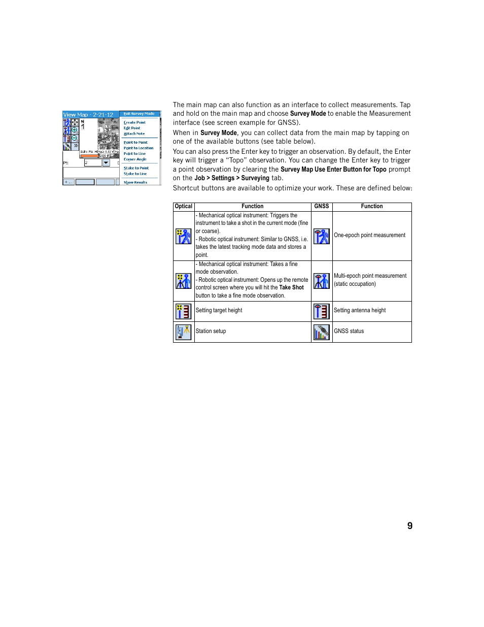 Spectra Precision Survey Pro v5.1 User Manual | Page 15 / 76