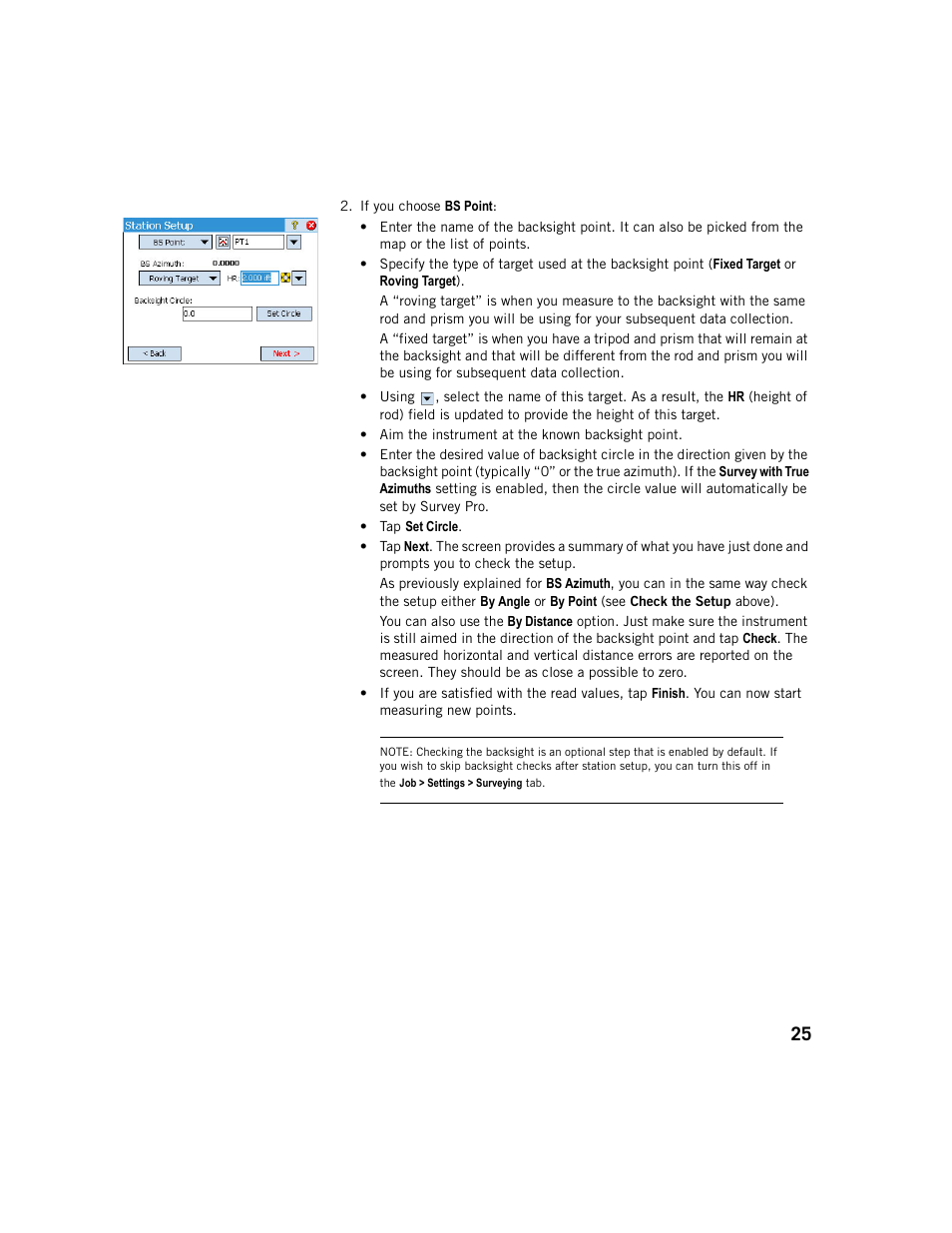 Spectra Precision Survey Pro v5.1 User Manual | Page 31 / 76