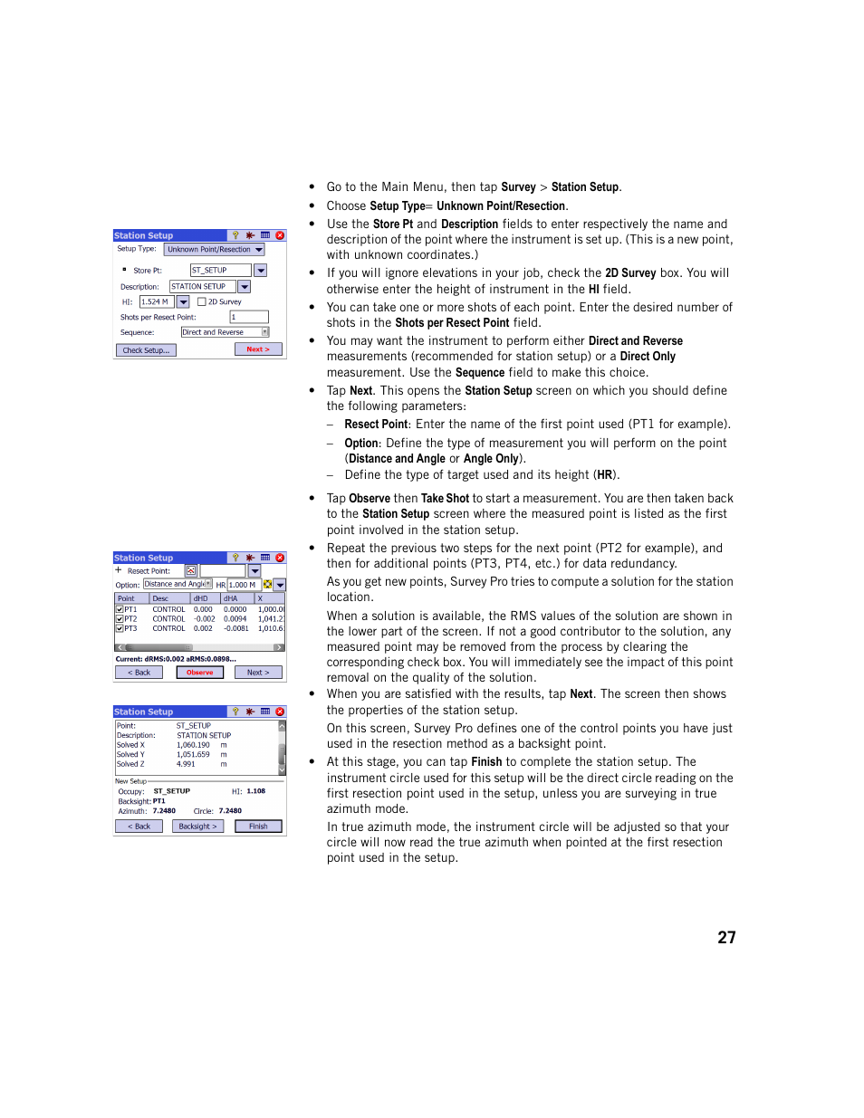 Spectra Precision Survey Pro v5.1 User Manual | Page 33 / 76