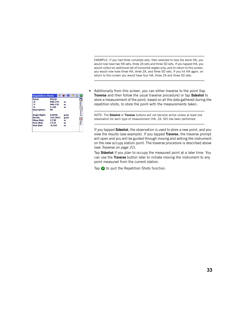 Spectra Precision Survey Pro v5.1 User Manual | Page 39 / 76