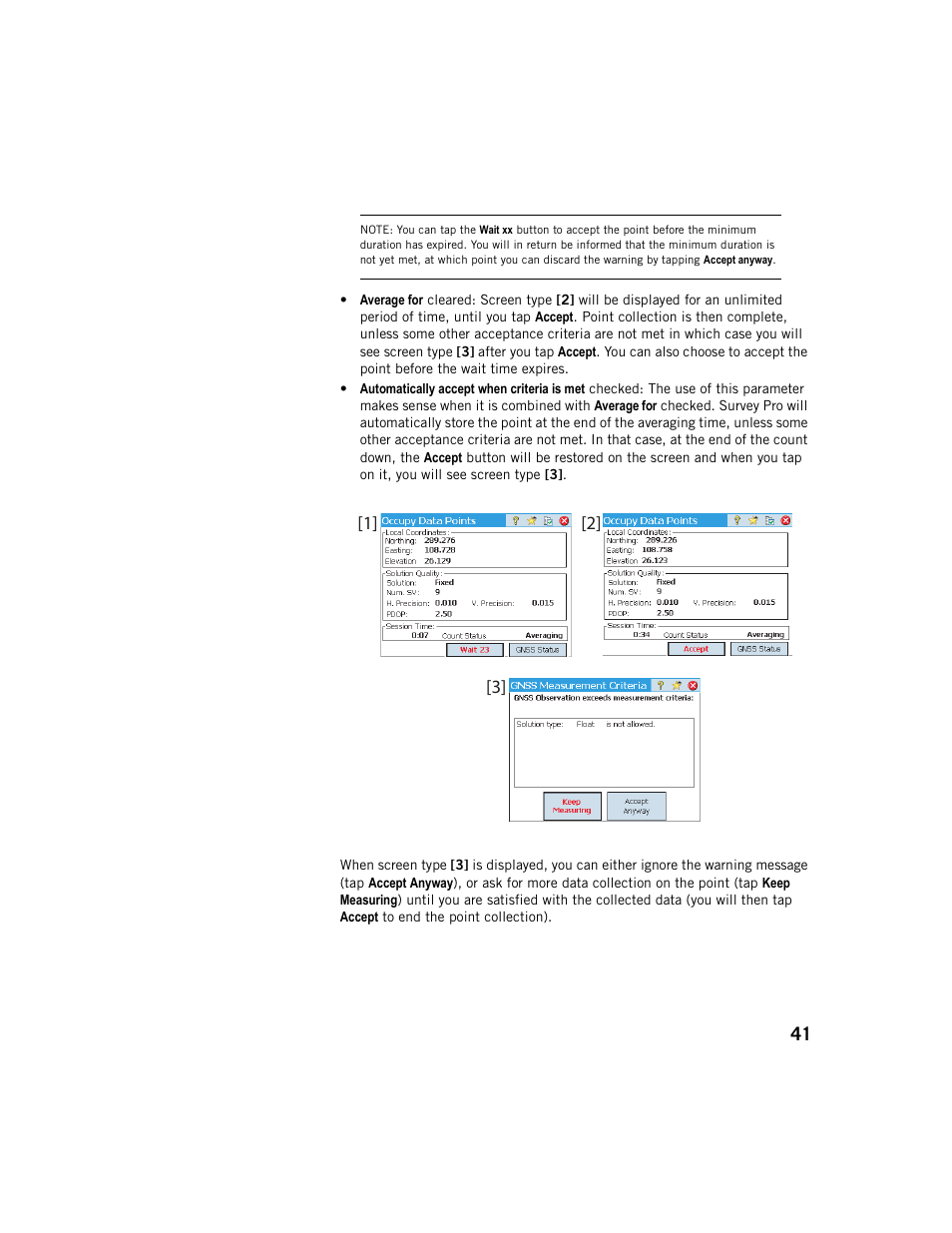 Spectra Precision Survey Pro v5.1 User Manual | Page 47 / 76