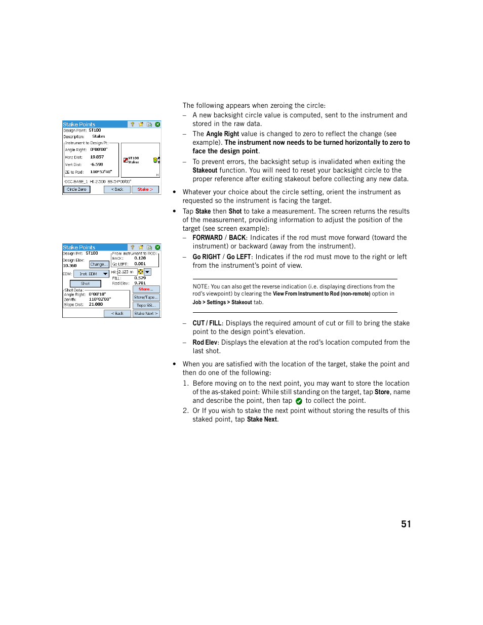 Spectra Precision Survey Pro v5.1 User Manual | Page 57 / 76