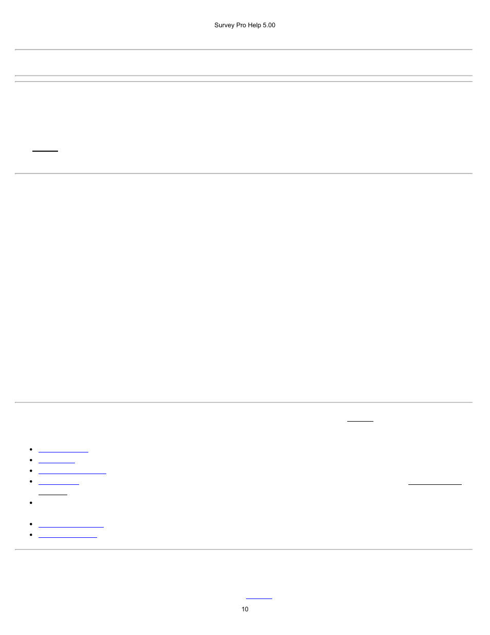 Spectra Precision Survey Pro v5.0 User Manual | Page 10 / 237
