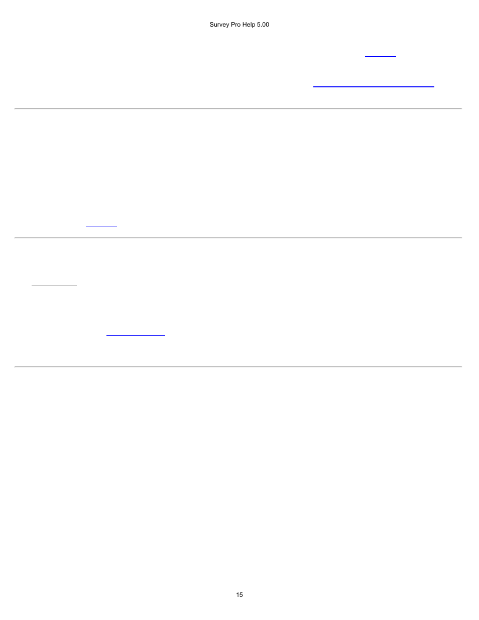 Spectra Precision Survey Pro v5.0 User Manual | Page 15 / 237