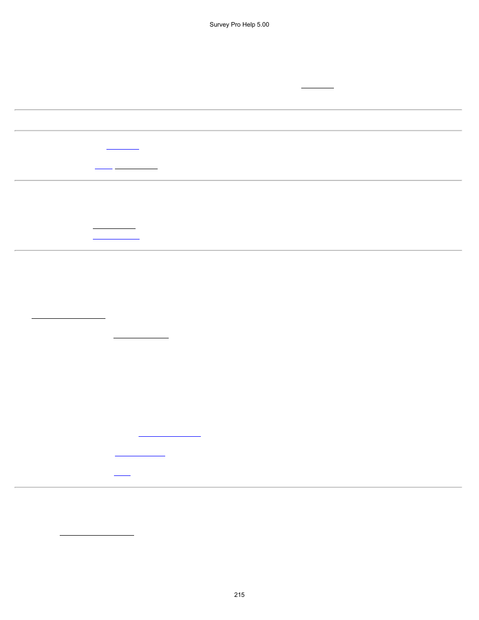 Stake road - screen 4, Road slope staking road slope staking - screen 2 | Spectra Precision Survey Pro v5.0 User Manual | Page 215 / 237