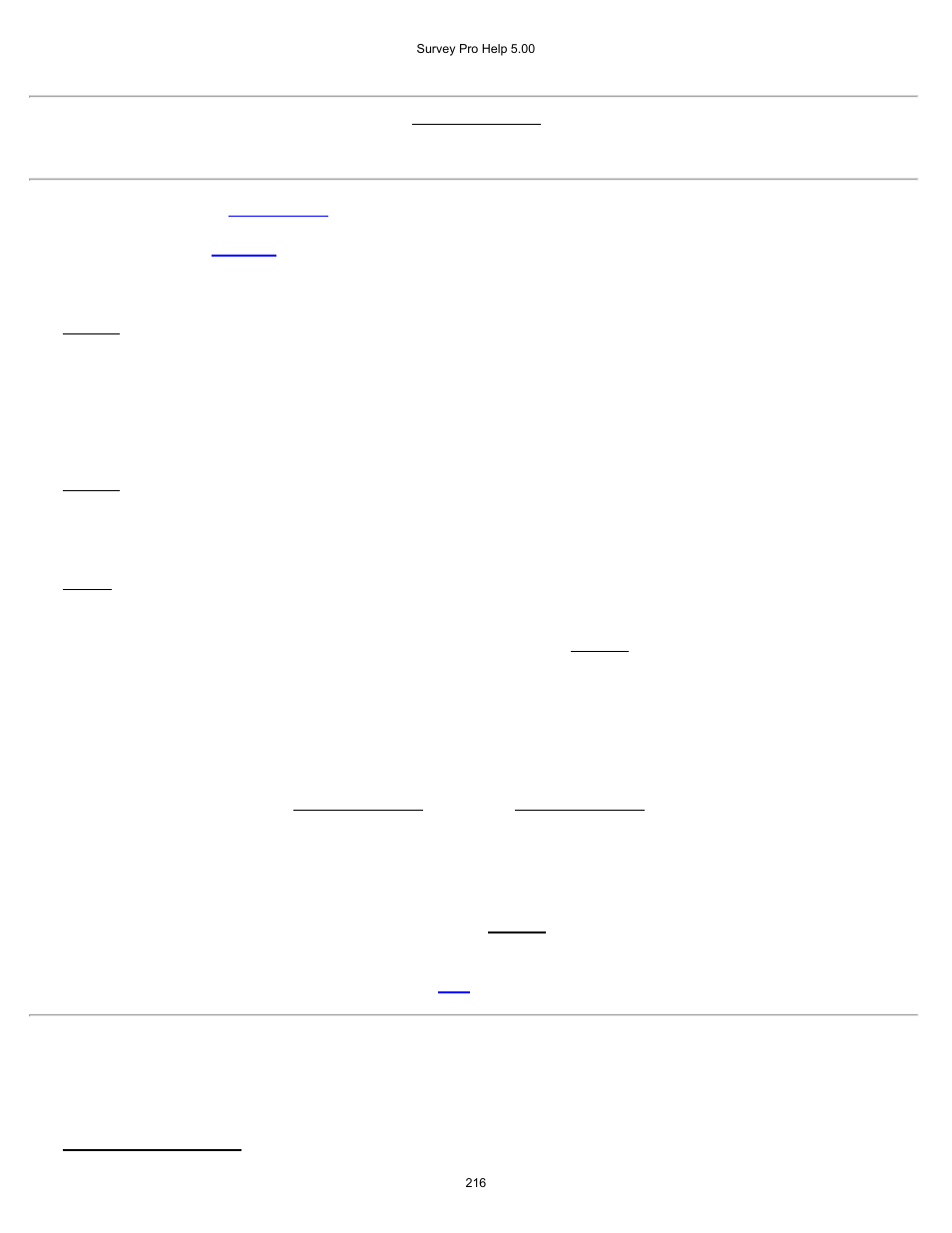 Road station and offset | Spectra Precision Survey Pro v5.0 User Manual | Page 216 / 237