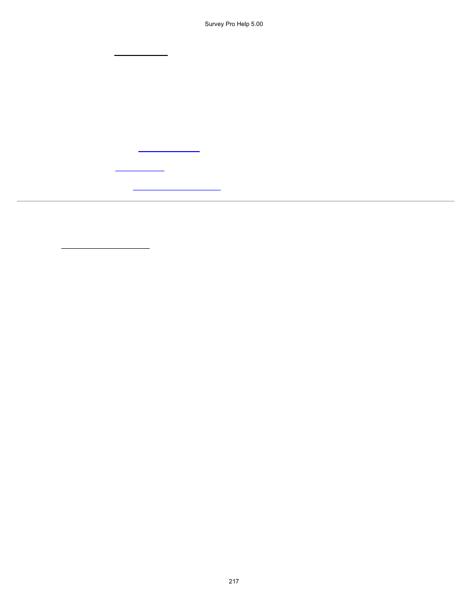 Road station and offset - screen 2 | Spectra Precision Survey Pro v5.0 User Manual | Page 217 / 237