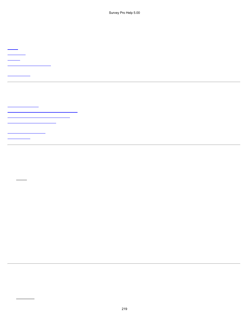 Adjust menu | Spectra Precision Survey Pro v5.0 User Manual | Page 219 / 237