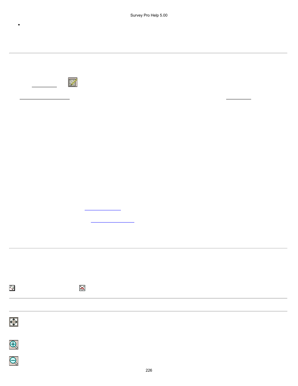 Map view, Map display options | Spectra Precision Survey Pro v5.0 User Manual | Page 226 / 237