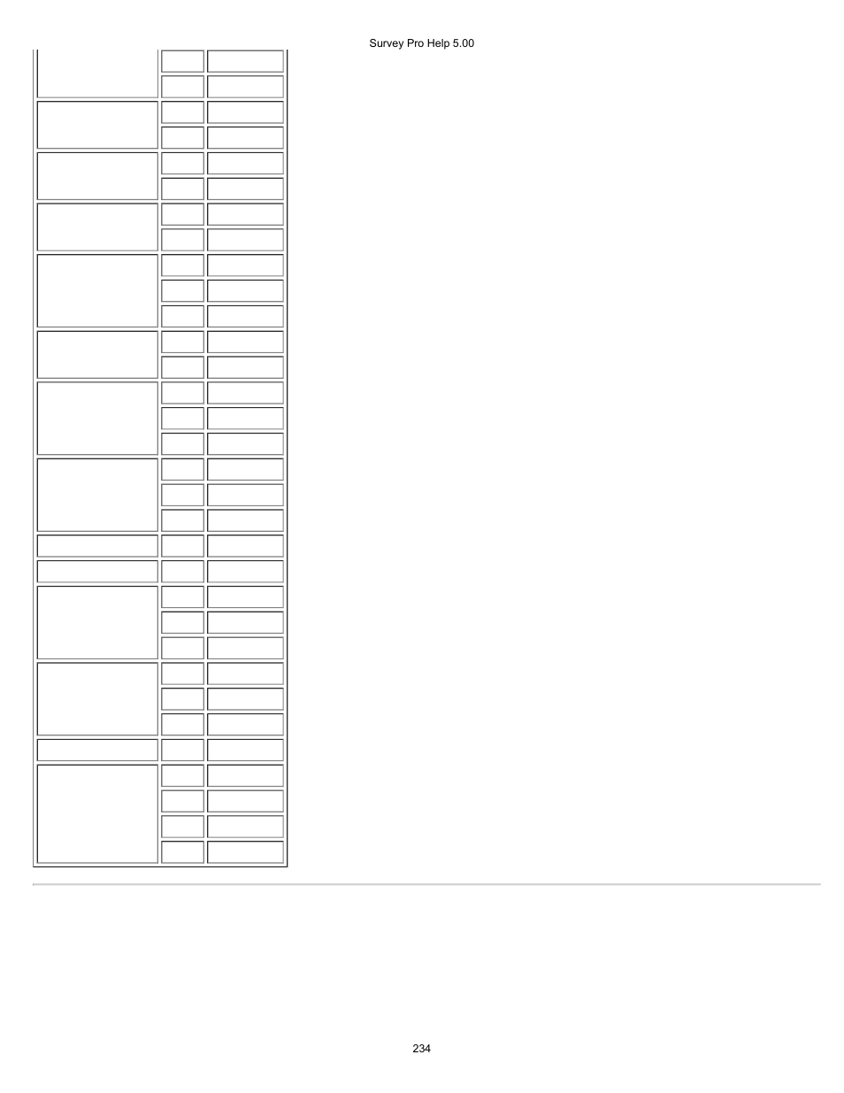Spectra Precision Survey Pro v5.0 User Manual | Page 234 / 237
