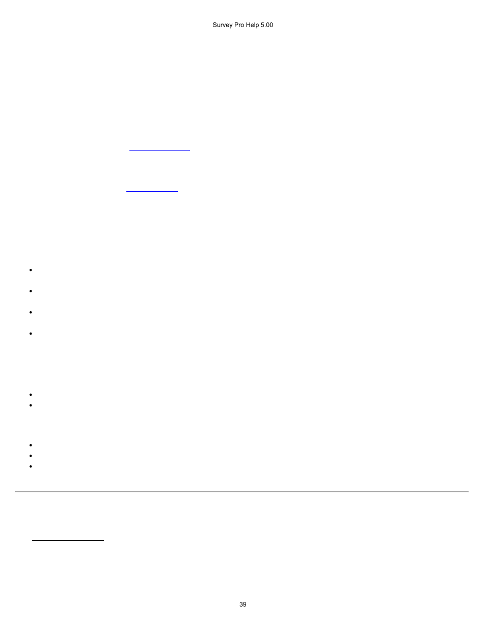 Repetition settings | Spectra Precision Survey Pro v5.0 User Manual | Page 39 / 237