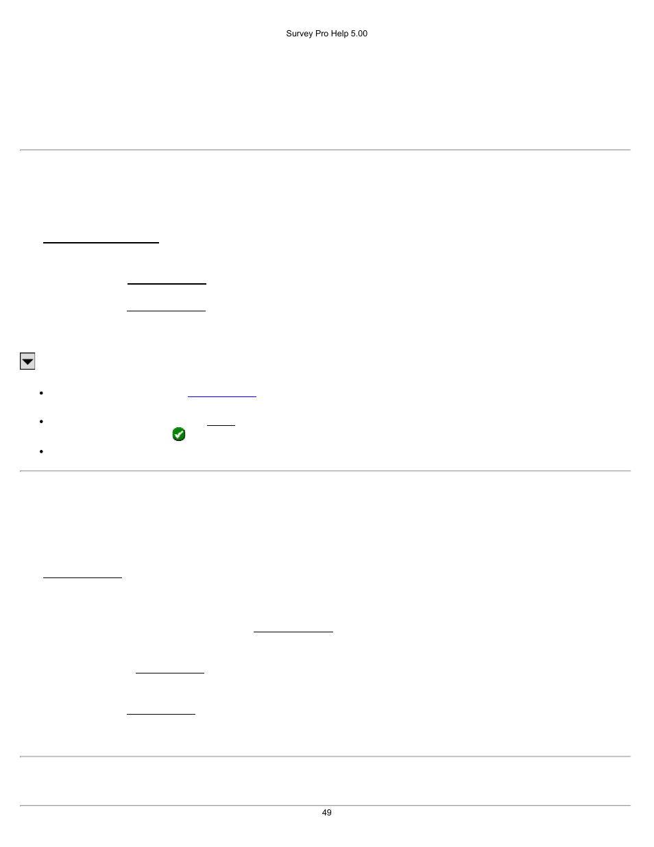 Add/edit alignments edit alignments | Spectra Precision Survey Pro v5.0 User Manual | Page 49 / 237