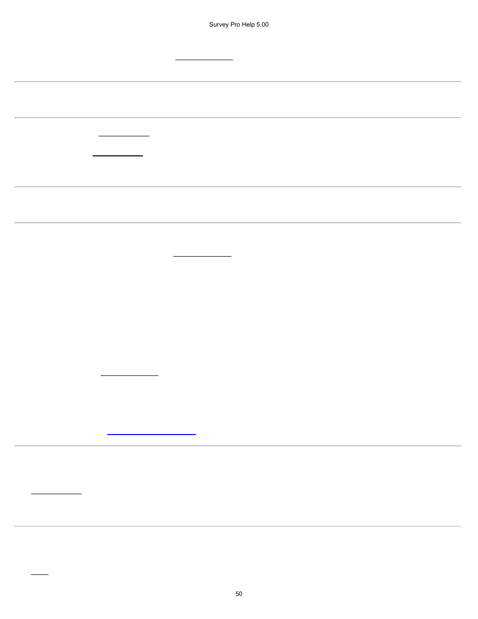 Edit segment edit segment- line card | Spectra Precision Survey Pro v5.0 User Manual | Page 50 / 237