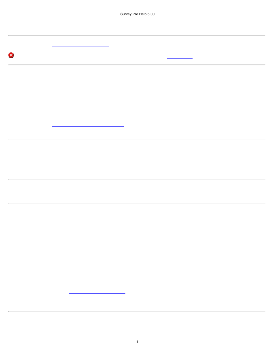 Create new job- enter first point screen | Spectra Precision Survey Pro v5.0 User Manual | Page 8 / 237