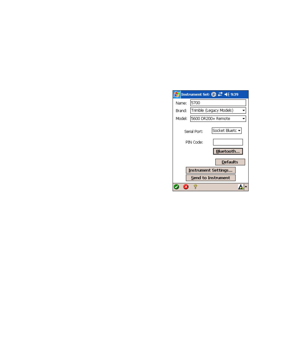 Bluetooth in survey pro | Spectra Precision Survey Pro v4.6 Recon and Nomad User Manual User Manual | Page 330 / 367