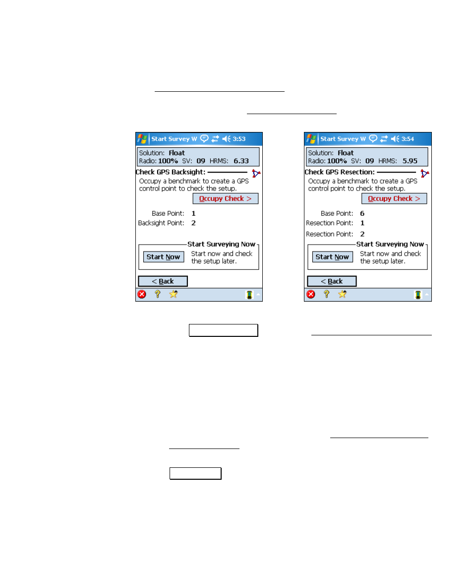 Projection check point status page | Spectra Precision Survey Pro v4.6 Recon and Nomad User Manual User Manual | Page 357 / 367