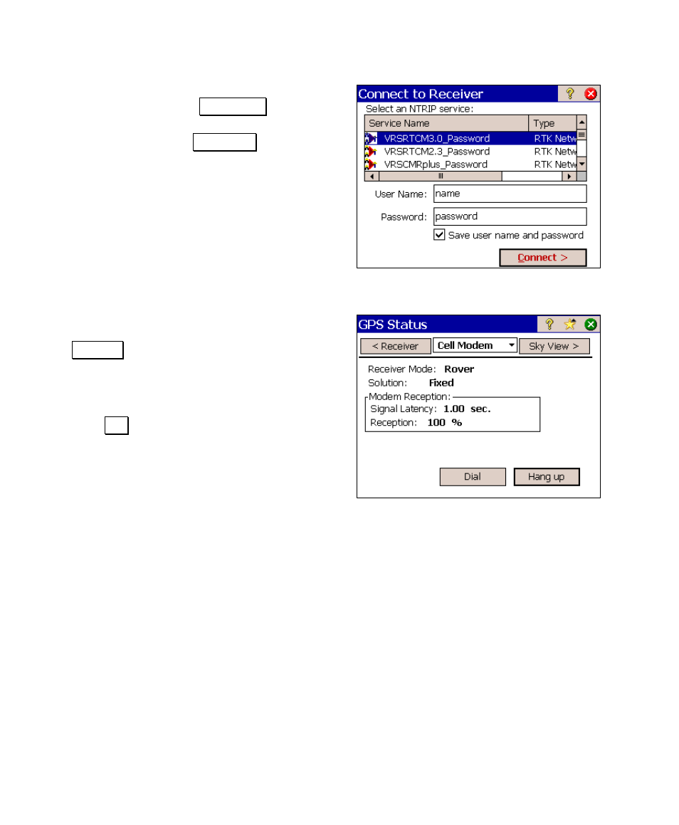 Hanging up and redialing a cellular phone | Spectra Precision Survey Pro v4.6 Ranger User Manual User Manual | Page 312 / 337