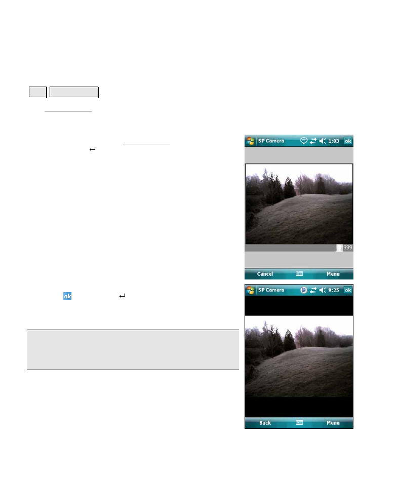 Take picture | Spectra Precision Survey Pro v4.6 Recon-Nomad Reference Manual User Manual | Page 104 / 481