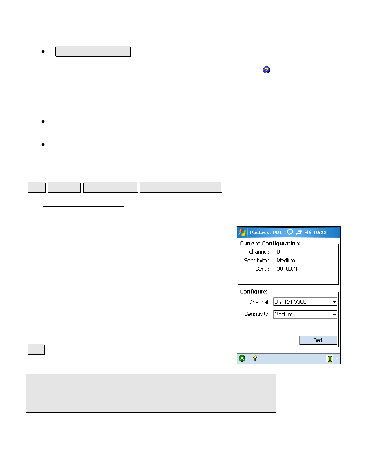 Change radio settings screen | Spectra Precision Survey Pro v4.6 Recon-Nomad Reference Manual User Manual | Page 128 / 481