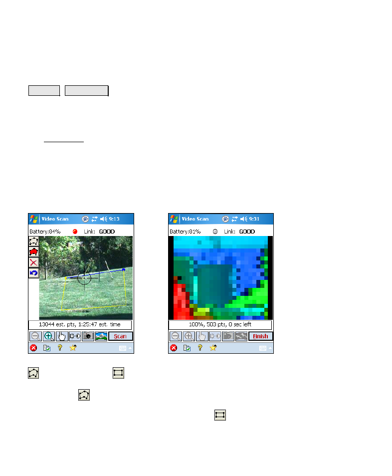 Video scan | Spectra Precision Survey Pro v4.6 Recon-Nomad Reference Manual User Manual | Page 160 / 481