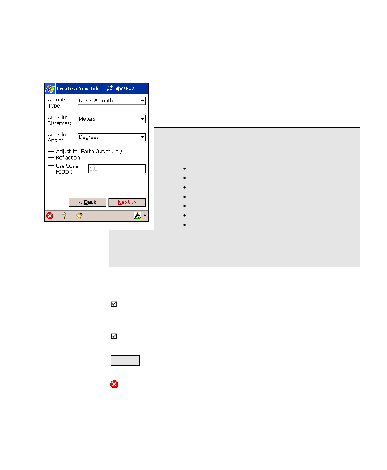 Create a new job 3 | Spectra Precision Survey Pro v4.6 Recon-Nomad Reference Manual User Manual | Page 19 / 481