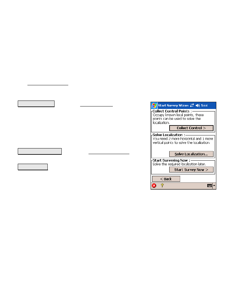 Solve localization | Spectra Precision Survey Pro v4.6 Recon-Nomad Reference Manual User Manual | Page 204 / 481