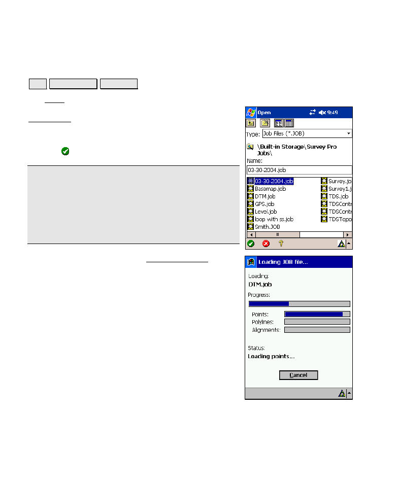 Open | Spectra Precision Survey Pro v4.6 Recon-Nomad Reference Manual User Manual | Page 22 / 481