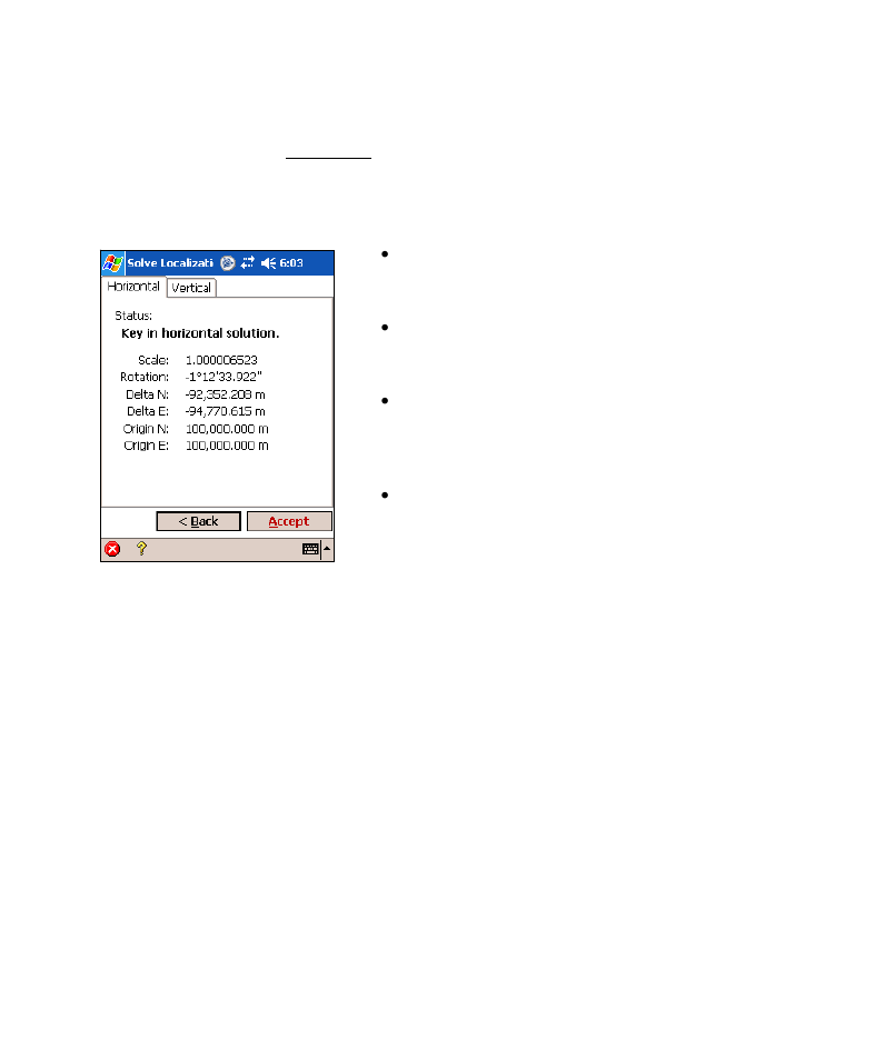 Horizontal card | Spectra Precision Survey Pro v4.6 Recon-Nomad Reference Manual User Manual | Page 229 / 481