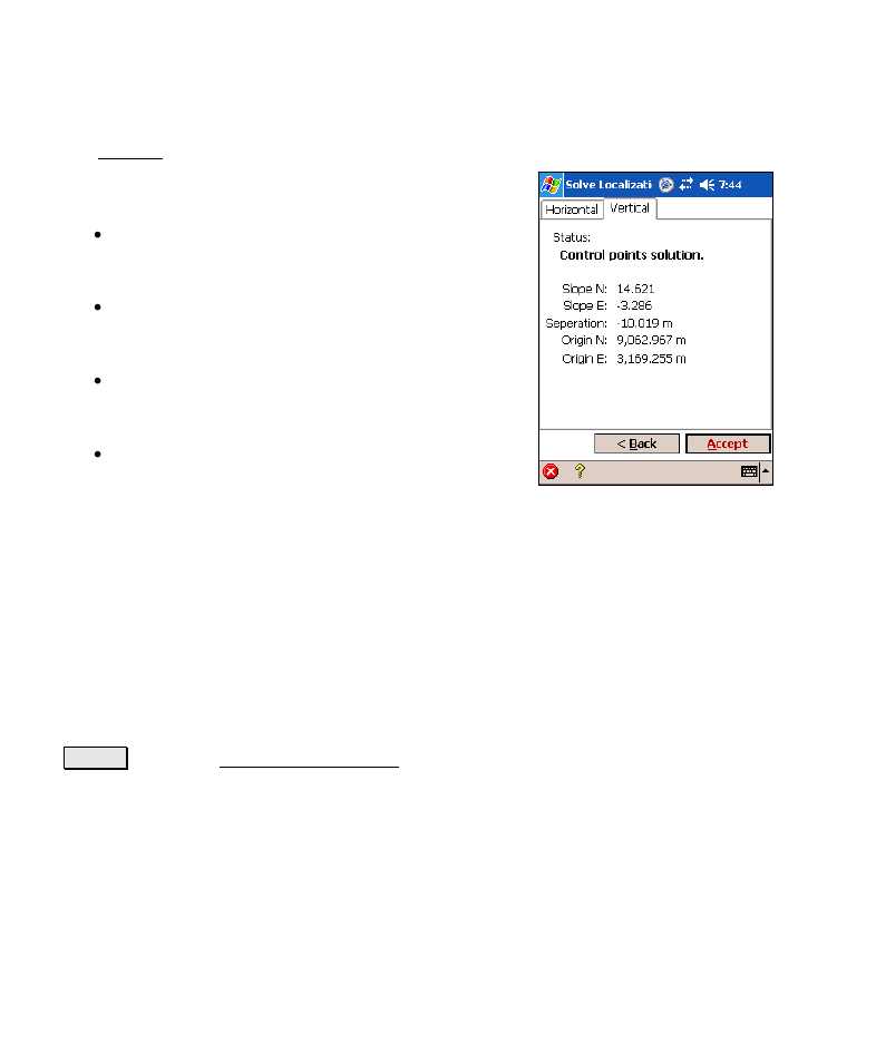 Vertical card | Spectra Precision Survey Pro v4.6 Recon-Nomad Reference Manual User Manual | Page 230 / 481